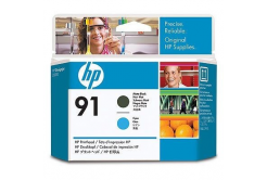 HP C9460A č.91 matná černá/azurová (matte black/cyan) originální tisková hlava