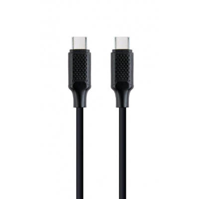 Kabel CABLEXPERT CC-USB2-CMCM60-1.5M USB PD (Power Delivery), 60W, Type-C na Type-C kabel (CM/CM), 1,5m, datový a napájecí, černý