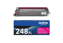 Brother TN248XLM purpurový (magenta) originální toner