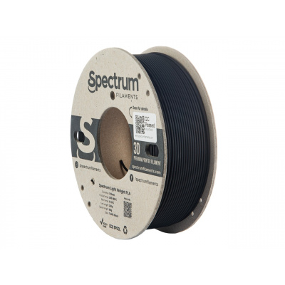 Spectrum 81000 3D filament, Light Weight PLA, 1,75mm, 250g, TRAFFIC BLACK