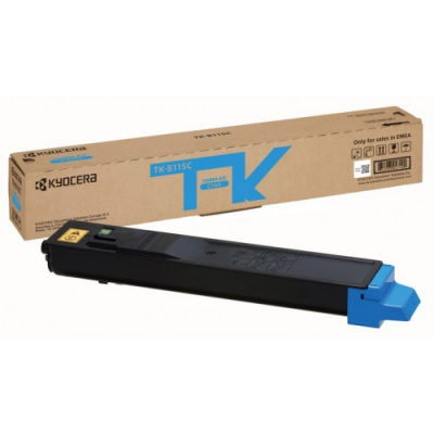 Kyocera TK-8115C 1T02P3CNL0 azurový (cyan) originální toner