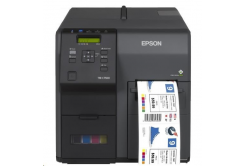 Epson ColorWorks C7500G C31CD84312, barevná tiskárna štítků, cutter, disp., USB, Ethernet, black