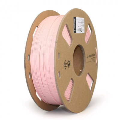 GEMBIRD 3D filament, PLA MATTE, 1,75mm, 1000g, 3DP-PLA-01-MTP,  růžová