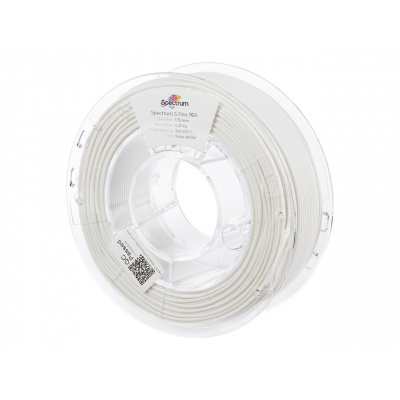 Spectrum 80261 3D filament, S-Flex 90A, 1,75mm, 250g, polar white