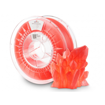 Spectrum 3D filament, PLA Crystal, 1,75mm, 1000g, 80885, RASPBERRY RED