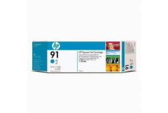 HP 91 C9467A azurová (cyan) originální cartridge