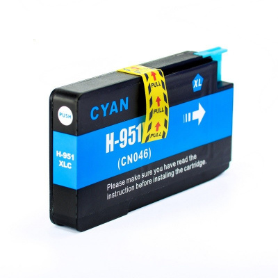 Kompatibilní cartridge s HP 951XL CN046A azurová (cyan) 