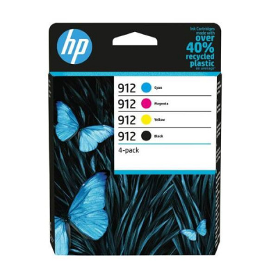 HP 912 6ZC74AE barevná (CMYK) sada originální cartridge