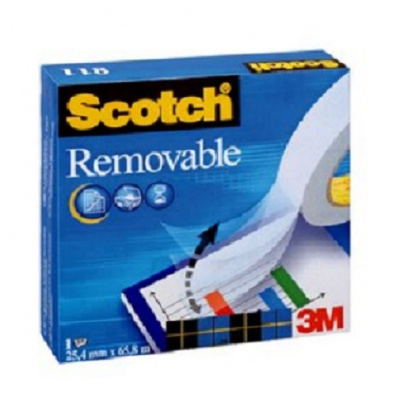 3M 811 Scotch Removable Snímatelná páska, 19 mm x 33 m