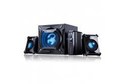 Genius reproduktory GX GAMING SW-G2.1 2000, 2.1, 45W, černé, ovládání hlasitosti, 3,5 mm jack (USB)