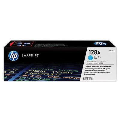 HP 128A CE321A azurový (cyan) originální toner