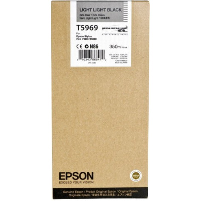 Epson T596700 světle černá (light black) originální cartridge