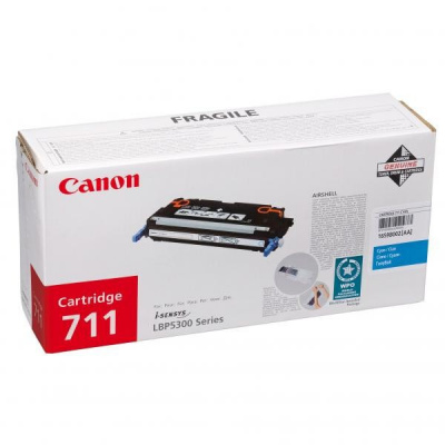 Canon CRG-711 1659B002 azurový (cyan) originální toner