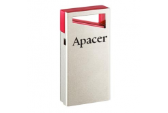 Apacer USB flash disk, USB 2.0, 32GB, AH112, stříbrný, AP32GAH112R-1, USB A