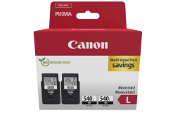 Canon CARTRIDGE PG-540L TWIN černá pro Pixma MG 2150,2250,3150,3250,3550,4150,4250, MX 455,475,515(2x300 str.)