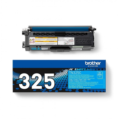 Brother TN-325C azurový (cyan) originální toner