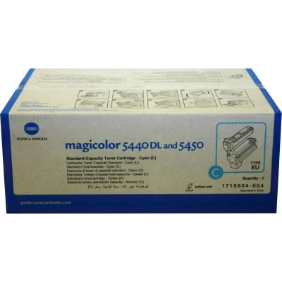 Konica Minolta 4539334 (1710-6040-04) azurový (cyan) originální toner