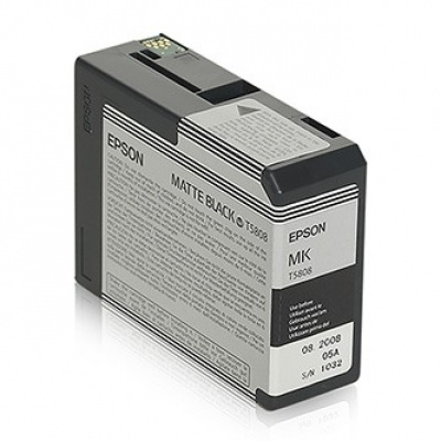 Epson originální ink C13T58080N, matte black, 80ml