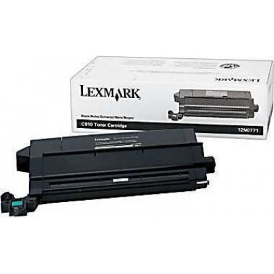 Lexmark 12N0771 černý (black) originální toner