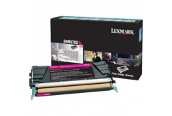 Lexmark 24B5702 purpurový (magenta) originální toner