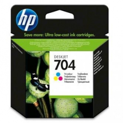 HP č.704 CN693AE barevná originální cartridge - PO EXPIRACI