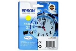 Epson T27044022, 27 žlutá (yellow) originální cartridge