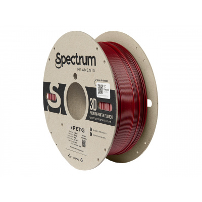 Spectrum 80593 3D filament, r-PETG, 1,75mm, 1000g, carmine red