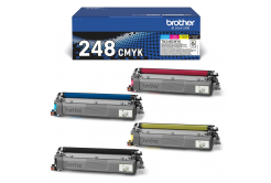 Brother TN248VAL CMYK (barevný) multipack originální toner