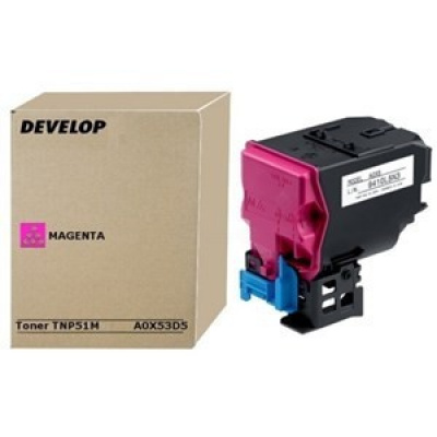 Develop TNP51M, A0X53D5 purpurový (magenta) originální toner