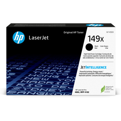 HP 149X High Yield Black Original LaserJet Toner Cartridge (W1490X)