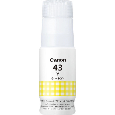 Canon GI-43 Y 4689C001 žlutá (yellow) originální inkoustová náplň