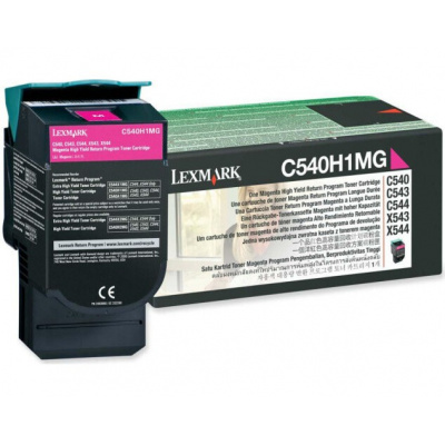 Lexmark C540H1MG purpurový (magenta) originální toner