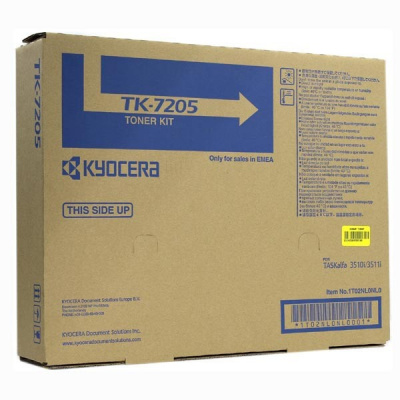 Kyocera Mita TK-7205 černý (black) originální toner