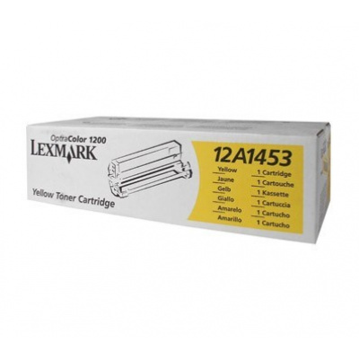 Lexmark 12A1453 žlutý (yellow) originální toner