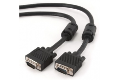 Kabel CABLEXPERT CC-PPVGA-10-B přípojný k mon  15M/15M VGA   3m  stíněný extra, ferrit BLACK