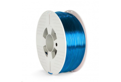 VERBATIM 3D Printer Filament PET-G 2.85mm, 123m, 1kg blue transparent