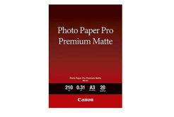 Canon Photo paper premium matte 8657B006, A3, 210 g/m2, bílý, matný inkoustový fotopapír