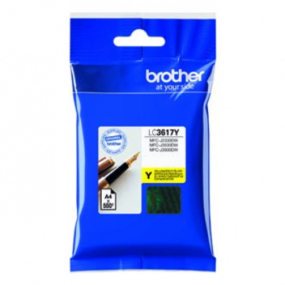 Brother LC-3617Y žlutá (yellow) originální cartridge