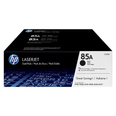 HP 85A CE285AD 2ks černý (black) originální toner