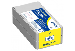 Epson GJIC5(Y) C13S020566 pro ColorWorks, žlutá (yellow) originální cartridge