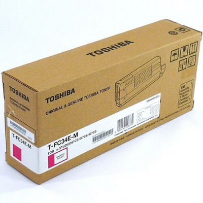 Toshiba T-FC34EM 6A000001533 purpurový (magenta) originální toner