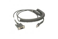 Zebra RS-232 CBA-R49-C09ZAR connection cable, freezer