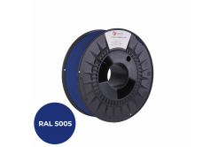 Tisková struna (filament) C-TECH PREMIUM LINE, ABS, signální modrá, RAL5005, 1,75mm, 1kg