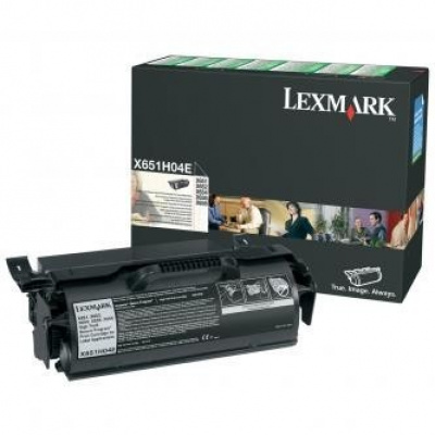 Lexmark X651H04E černý (black) originální toner