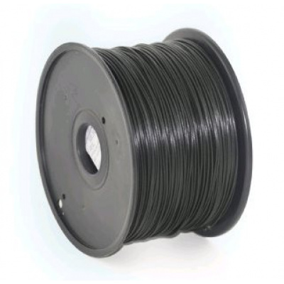 GEMBIRD 3D filament, ABS, 1,75mm, 1000g, 3DP-ABS1.75-01-BK,  černá