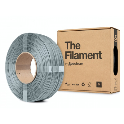 "The Filament" by Spectrum TF-24106, ReFill PLA CF, 1.75mm, GREY, 1kg