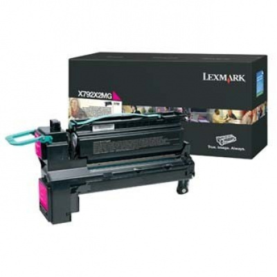 Lexmark X792X2MG purpurový (magenta) originální toner