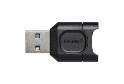 Kingston čtečka USB 3.0 (3.2 Gen 1), MobileLite Plus microSD, microSD, externí, černá, konektor USB A