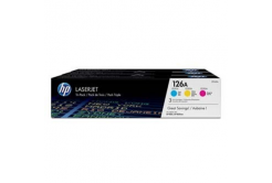 HP 126A CF341A sada originální toner