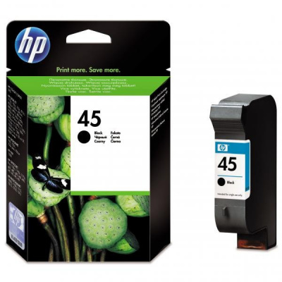 HP 45 51645AE černá (black) originální cartridge